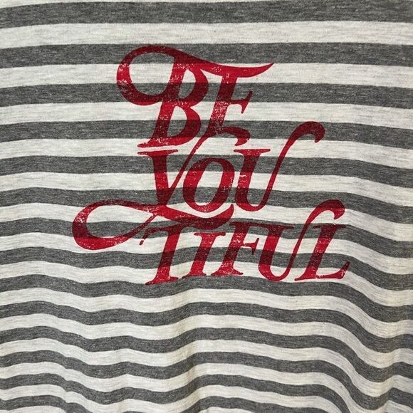 ❤️Torrid Be You Tiful Striped T-Shirt - Picture 3 of 4